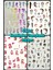 4 Adet Kendinden Yapışkanlı Tırnak Sticker, Nail Art, Tırnak Süsleme, Tırnak Dövmesi 1