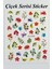 4 Adet Kendinden Yapışkanlı Tırnak Sticker, Nail Art, Tırnak Süsleme, Tırnak Dövmesi 2