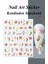 4 Adet Kendinden Yapışkanlı Tırnak Sticker, Nail Art, Tırnak Süsleme, Tırnak Dövmesi 5