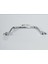 Miray 128 mm Metal Krom Kasa Beyaz Gül Desenli / 5 Adet 2