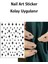 4 Adet Kendinden Yapışkanlı Tırnak Sticker, Nail Art, Tırnak Süsleme, Tırnak Dövmesi 3