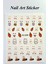 4 Adet Kendinden Yapışkanlı Tırnak Sticker, Nail Art, Tırnak Süsleme, Tırnak Dövmesi 2