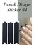 Kendinden Yapışkanlı Sticker Sınırsız Dizayn Nail Art Tırnak Süsleme 2