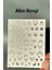 4 Adet Kendinden Yapışkanlı Tırnak Sticker, Nail Art, Tırnak Süsleme, Tırnak Dövmesi 4