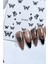 4 Adet Kendinden Yapışkanlı Tırnak Sticker, Nail Art, Tırnak Süsleme, Tırnak Dövmesi 5