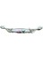 Miray 96 mm Metal Beyaz Kasa Beyaz Gül Desenli / 5 Adet 5