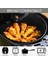 Air Fryer Silikon Tencere, Air Fryer Kaplamaları, Air Fryer Aksesuarları, Air Fryer Parchment Kağıdı, Kızarmış Tavuk Kırmızı (Yurt Dışından) 2