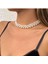 Cam Inci Tasarım Trend Choker Tasma Kolye 3