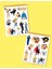 Vinsmoke Sanji - One Piece 2'li Sticker Etiket Seti Anime Çıkartmaları - Karabacak Sanji 2