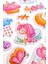 Unicorn Sticker Kabartmalı Çıkartma Etiket Sticker 3