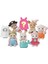 Sylvanian Families Sevimli Kostüm Temalı Sürpriz Mini Bebek - 5 cm - 4 Adet 1
