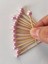 100 Adet Dekoratif Lila Top Incili Kokteyl Kürdanı 6,5 cm - Inci 8 mm - Incili Kürdan 2