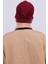 Bordo Pratik Hazır Geçmeli Tesettür Bone Sandy Kumaş Taşlı 1456_16 3