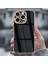 iPhone 15 Pro Max Uyumlu Kılıf Kamera Korumalı Arkası Renkli Kenarları Parlak Dore Tasarım Kapak 3