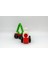 Noel Çam Ağacı Treni 2 Vagonlu 3D Model 1