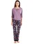 Kadın Pijama Takımı 51613 - Mürdüm 1
