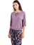 Kadın Pijama Takımı 51613 - Mürdüm 3