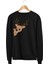 Geyik Noel Christmas Tasarım Baskılı 3 Iplik Geniş Kalıp Sweatshirt 2