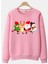 Yılbaşı Noel Baba Christmas Tasarım Baskılı 3 Iplik Geniş Kalıp Sweatshirt 1