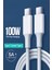 C9 Type-C To Type-C 5A/100W Şarj ve Data Kablosu -2mt 1