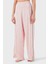 Desenli Streç Comfort Fit Yüksek Bel Bol Paça Pijama Takımı O4BX16WEFC2 Bayan Pijama Takımı O4BX16 Wefc2 P6DQ 5