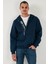 Kanguru Cepli Fermuarlı Kapüşon Yaka Slim Fit Sweat Erkek Sweat 575707 3