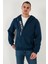 Kanguru Cepli Fermuarlı Kapüşon Yaka Slim Fit Sweat Erkek Sweat 575707 5