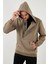 Kanguru Cepli Fermuarlı Kapüşon Yaka Slim Fit Sweat Erkek Sweat 575707 4