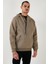 Kanguru Cepli Fermuarlı Kapüşon Yaka Slim Fit Sweat Erkek Sweat 575707 6