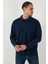 Streç Pamuklu Regular Fit Düğmeli Polo Yaka Sweat Erkek Sweat 5905727 9