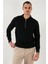 Pamuklu Regular Fit Yarım Fermuarlı Polo Yaka Sweat Erkek Sweat 5905805 6