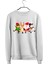 Yılbaşı Noel Baba Christmas Tasarım Baskılı 3 Iplik Geniş Kalıp Sweatshirt 2