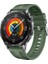 Huawei Watch Gt5 Pro 46 mm ile Uyumlu Kordon Hybrid Nylon Dikiş Desenli Tokalı Silikon Kayış 1
