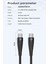 C10 Type-C To Type-C 6A/240W/480MBPS Şarj ve Data Kablosu -2mt 8