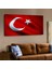 Zevahir 120x60 Kanvas Dalgalanan Türk Bayrağı Tablosu 1