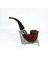 Üç Yıldız Bent Dublin 9mm. Filtreli Akrilik Saplı Pipo 237389 5