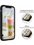 iPhone x / Xs Rubber Silikon Kılıf & Temperli Cam Ekran Koruyucu Seti (Siyah) 3