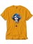 Woman In Martini Glas Sarı Tişört 1