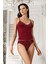 8690 Bordo Renk 2li Atlet Dantelli Takım 2