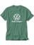 Volkswagen New Logo Text Yeşil Tişört 1