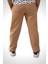 Unisex Çocuk Beli Lastikli Cepli Jogger Eşofman Altı Bej Renk 7-8 Yaş - Bej 4