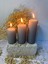 3 Adet Silindir Mum 11-9-7 Cm Çap 4 Cm 4