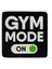 V1 Gym Mode On - 1sb Kod Logolu Unisex Siyah-Beyaz Bench (Patch) 1