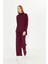 Kadın Düz Oversize Alt Üst Takım 1308 5