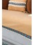 Şerit Desen ve Ponponlu Kaymaz Polar Koltuk Örtüsü 90 x 200 cm ,KO-36 2