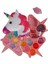 Pretty Pinky Unicorn Şekilli 4 Katlı Makyaj Seti Ponny Sürülebilir Güzellik ve Makyaj Seti 1