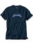 Metallica Logo Blue Lacivert Tişört 1