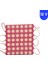 12 Volt 6 Watt 6 Lensli Pembe 3030 Smd LED Modül IP65 10 Adet Modül 1