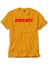 Ducati Red Logo Sarı Tişört 1