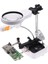 15 Ledli Büyüteçli Anakart Bord Tutucu Havya Standı MG16129-DC 1
